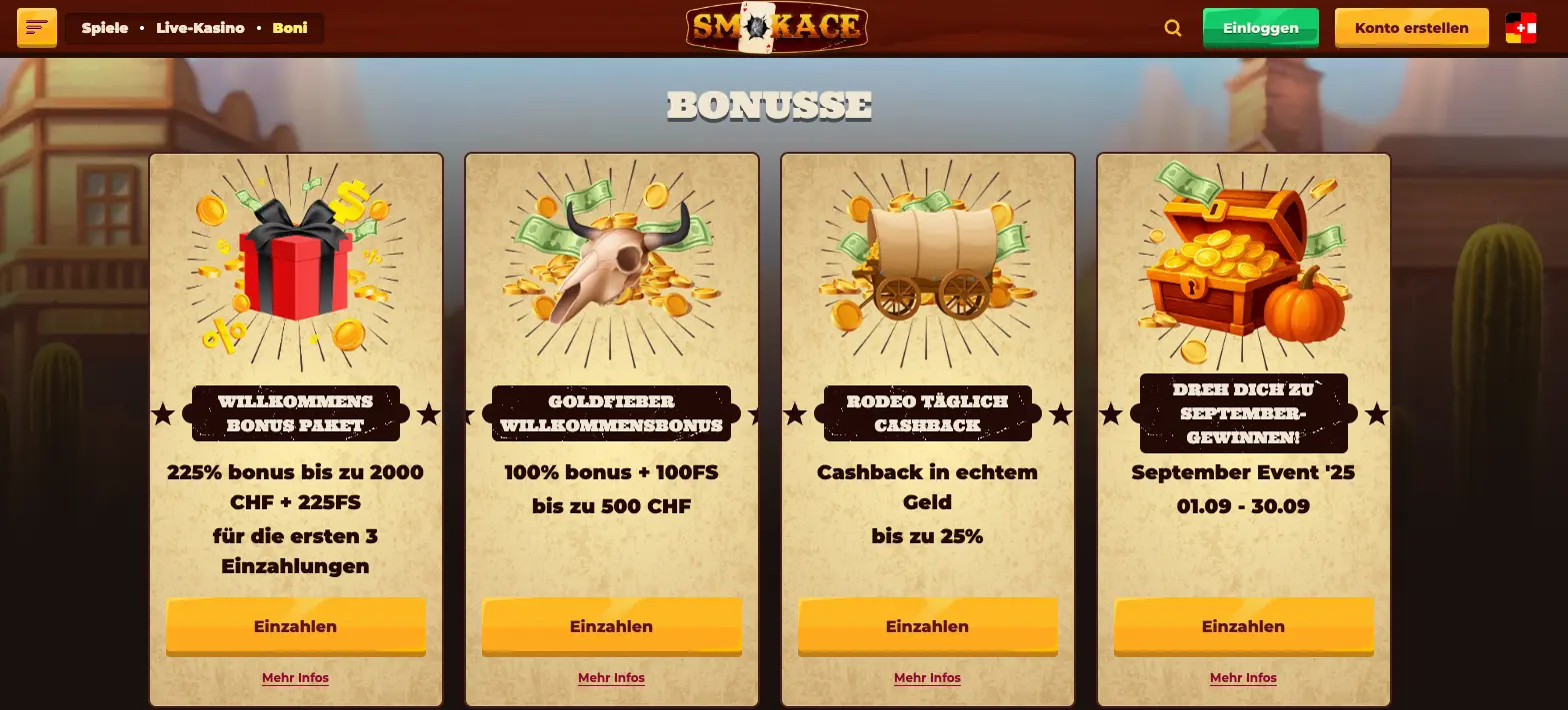 SmokAce Bonus